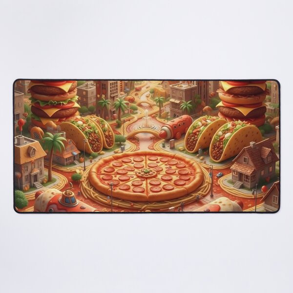 Item preview, A city made of food designed and sold by Zalan27.