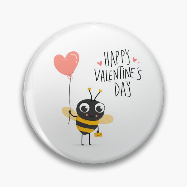 Item preview,  Valentine's Day Bumblebee designed and sold by sosoetmonde.