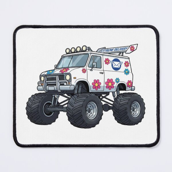 Item preview, Monster Mail - Extreme Delivery Monster Truck designed and sold by octozap.