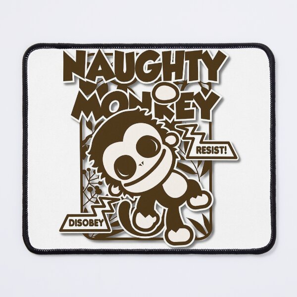 Item preview, Naughty  Monkey  designed and sold by HASHTAG2020.