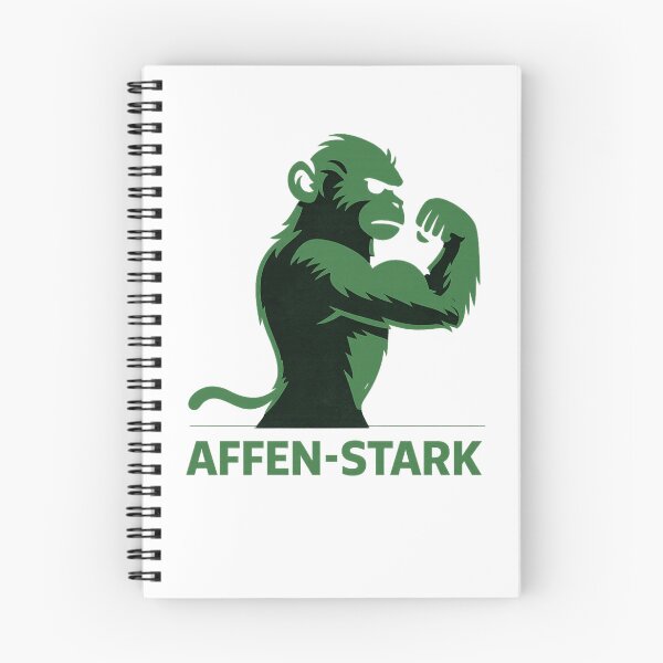 Item preview, Monkey-strong – Powerful gorilla motif | Fitness & motivation design | Strong statement for the gym, sports & everyday life designed and sold by FrenchieFever.