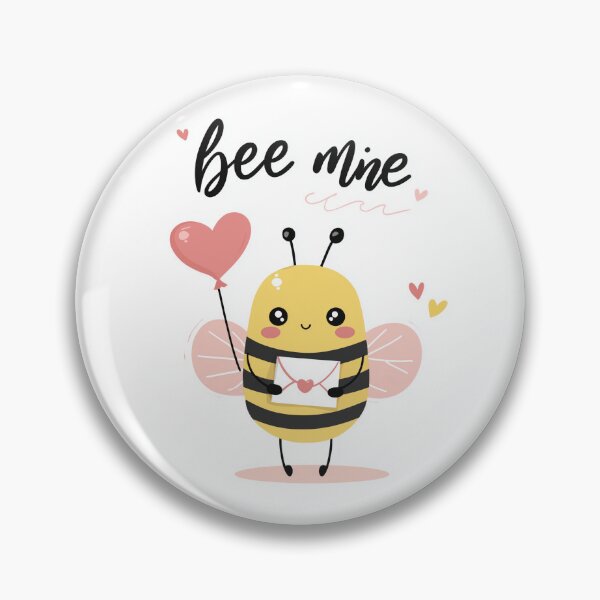 Item preview, Bee my Valentine bee  designed and sold by sosoetmonde.