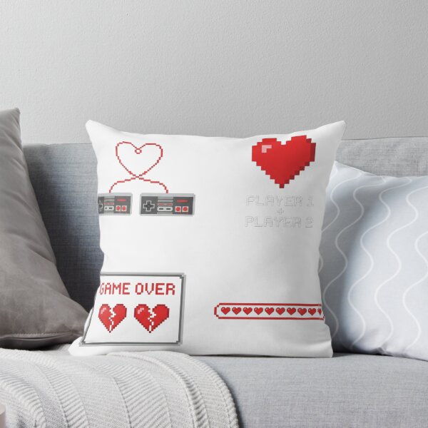 Item preview, Retro Pixel Art Valentine Gaming Set designed and sold by NonditStudio.