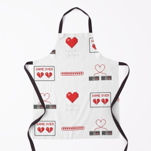 Item preview, Retro Pixel Art Valentine Gaming Set designed and sold by NonditStudio.