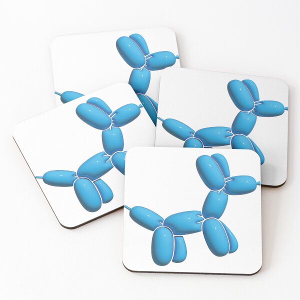 Item preview, Blue 3d balloon dog designed and sold by etc.studio.