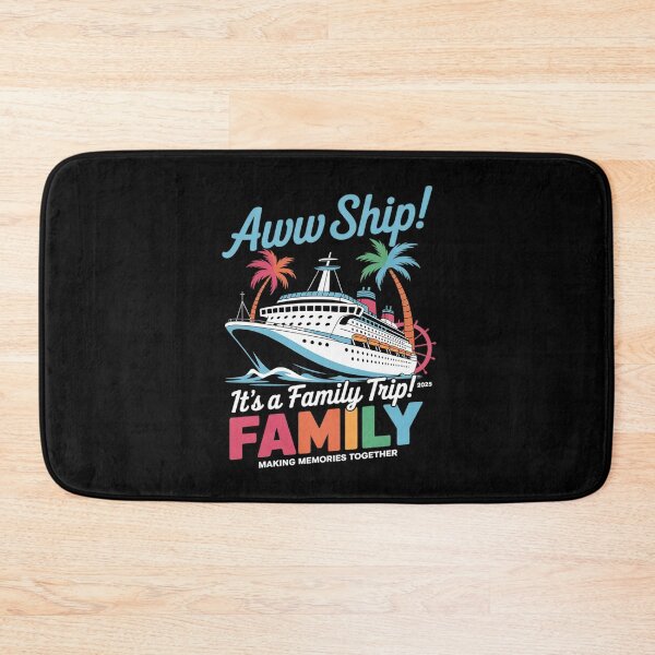 Item preview, Aw Ship! It’s A Family Trip 2025 Family Matching Cruise Trip designed and sold by joyouartArt.