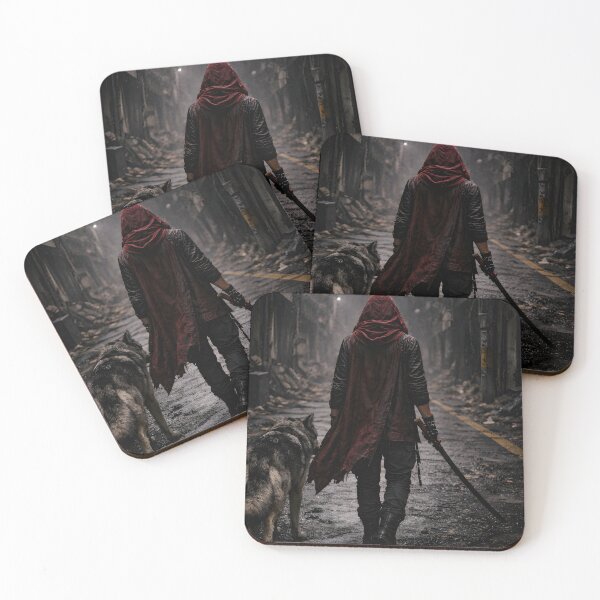 Item preview, Little Red Riding Hood and the Wolf – Dark Fantasy Motif designed and sold by drizzd.