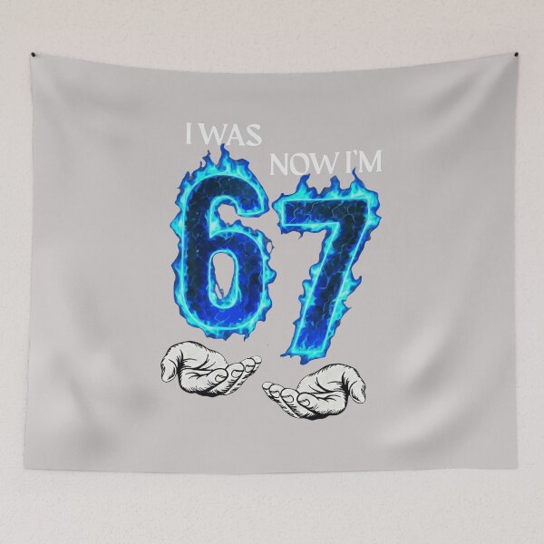 Item preview, I was 6 Now I'm 7 Funny 6 7 Birthday Boys Girls 67 Birthday designed and sold by MabelWells.