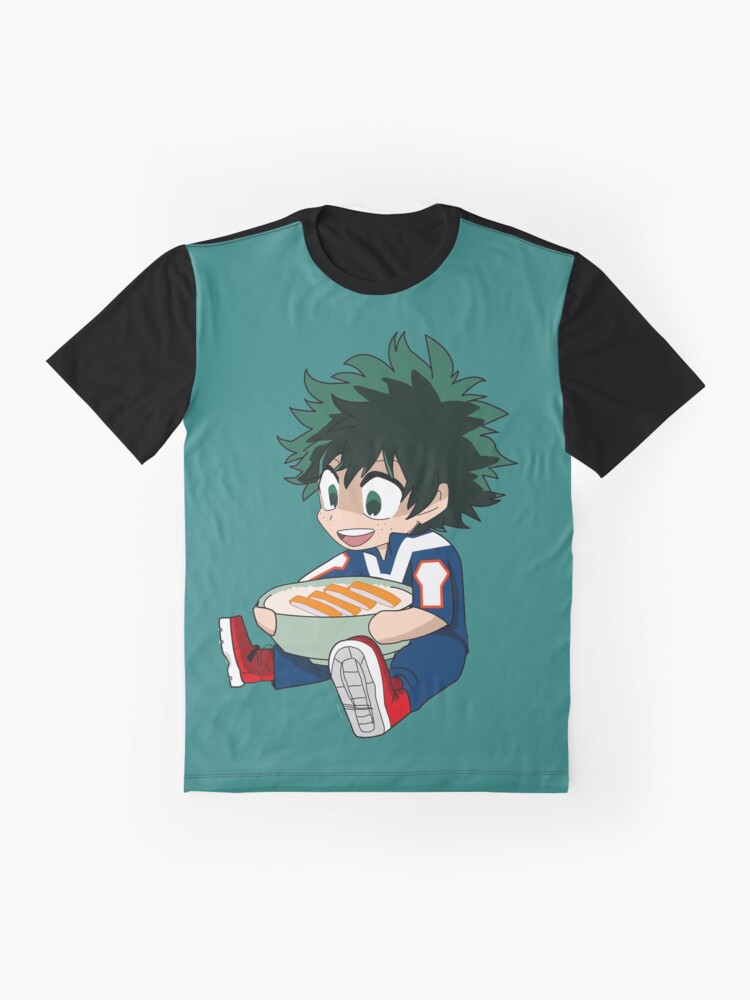 Izuku Midoriya Deku And Katsudon T Shirt By Yareyaredaze Redbubble 0621