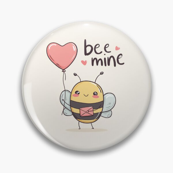 Item preview, Bee my Valentine bee  designed and sold by sosoetmonde.