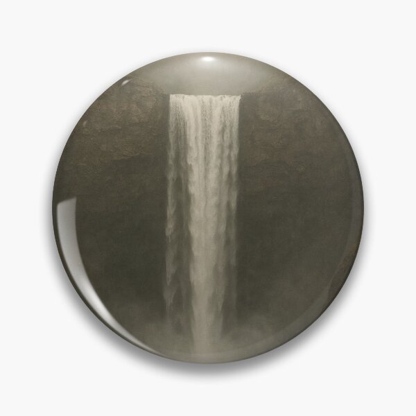 Item preview, Misty Waterfall Nature Artwork designed and sold by AtelierNovaGB.