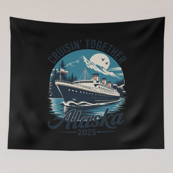 Item preview, Cruisin Together Alaska 2025 Alaska Cruise Trip designed and sold by joyouartArt.