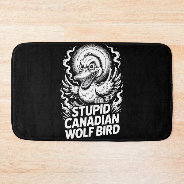 Item preview, Stupid Canadian Wolf Bird - Cosmic Halo Screaming Beast Design designed and sold by DarylWelsh2024.