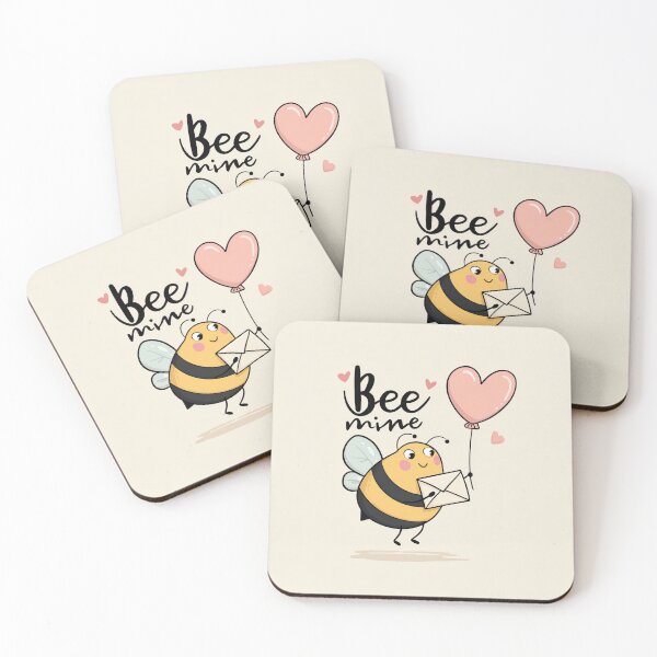 Item preview, Bee my Valentine bee  designed and sold by sosoetmonde.