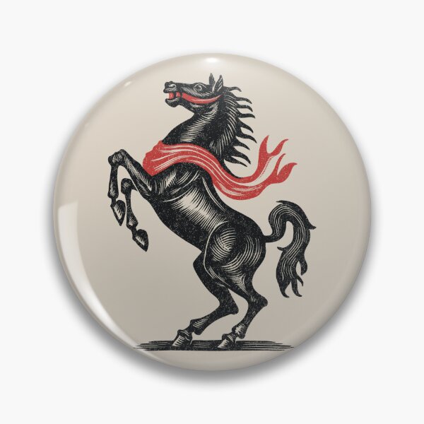 Item preview, Classic Etching Style Horse Pose designed and sold by EdvvinStudios.