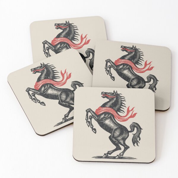 Item preview, Classic Etching Style Horse Pose designed and sold by EdvvinStudios.