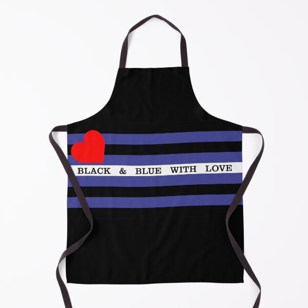 Item preview, Black & Blue With Love - Leather Pride designed and sold by Intimidation Factory.