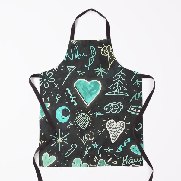 Item preview, Emotional Watercolor Doodle Pattern designed and sold by ShopSpire.