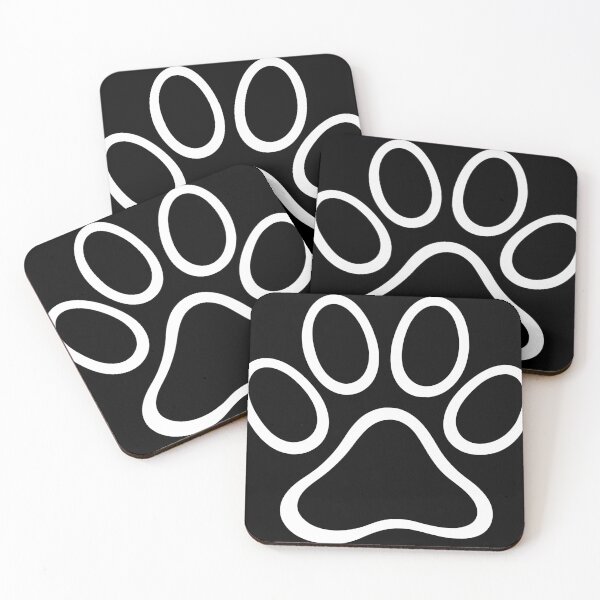Item preview, Minimal Dog Paw Print – Clean Line Art Paw Design designed and sold by OverNickles194.