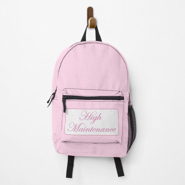 Item preview, pink cutesy girly girl sticker - High Maintenance designed and sold by inainart.