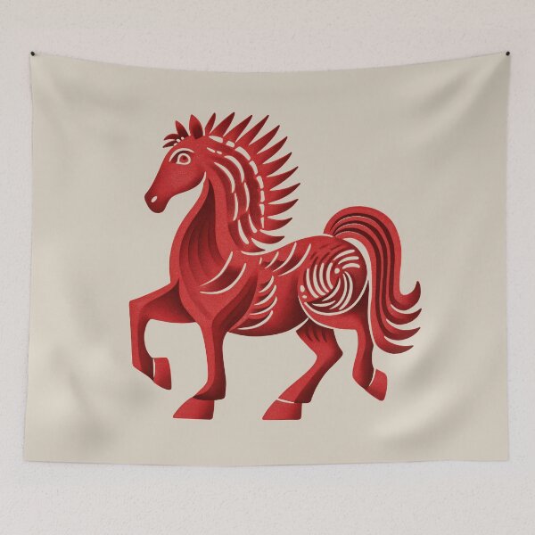 Item preview, Fire Horse Never Stands Still designed and sold by EdvvinStudios.