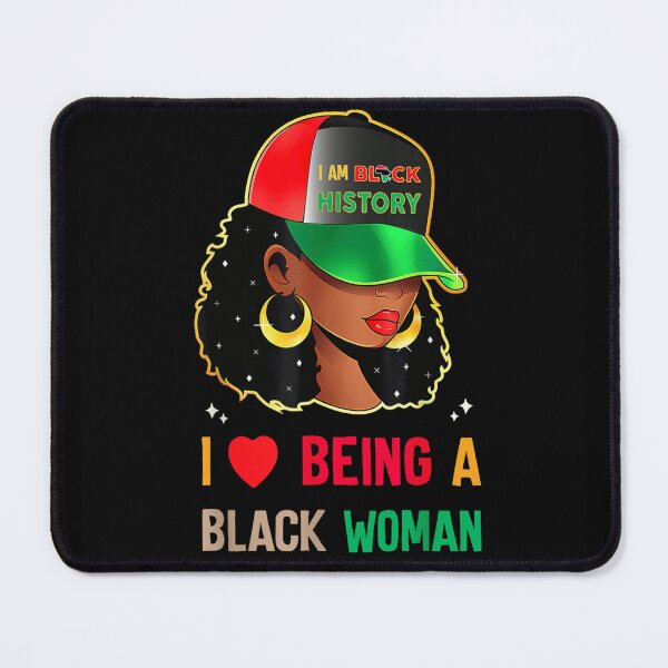 Item preview, Empowering illustration celebrating black woman pride identity and cultural strength designed and sold by TiaraHans.