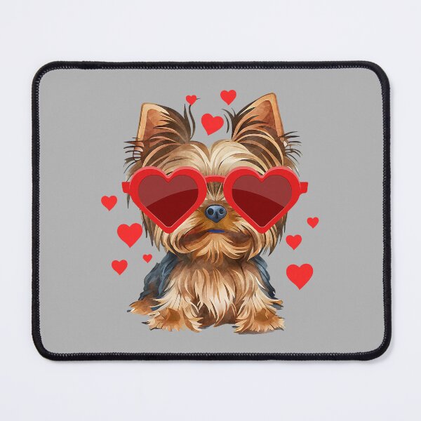Item preview, Yorkshire Terrier valentines day Yorkie Lover designed and sold by GreggRoss.