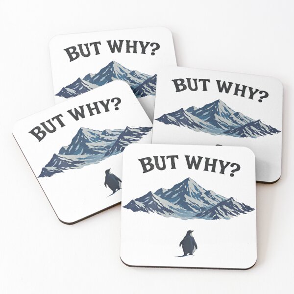 Item preview, But Why? – Minimalist Penguin Mountain designed and sold by dianadouri.