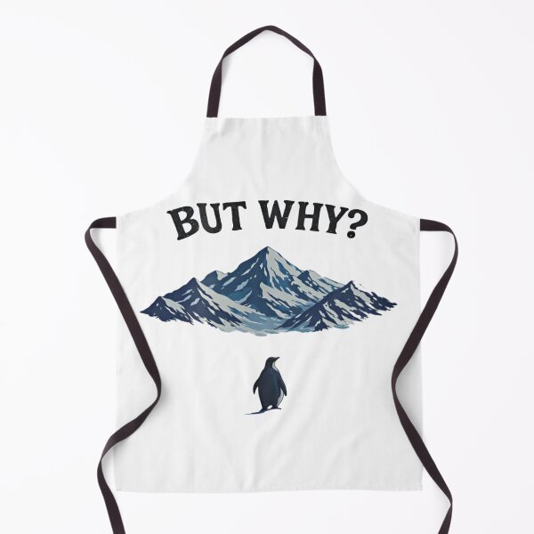 Item preview, But Why? – Minimalist Penguin Mountain designed and sold by dianadouri.