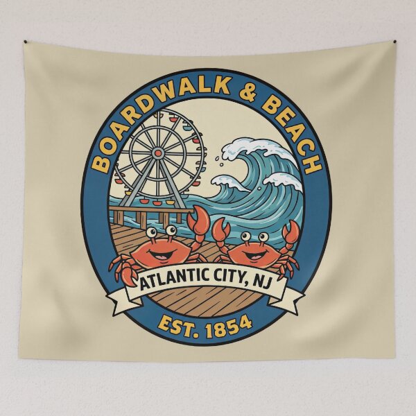 Item preview, Atlantic City, NJ designed and sold by Pixel-Lair.