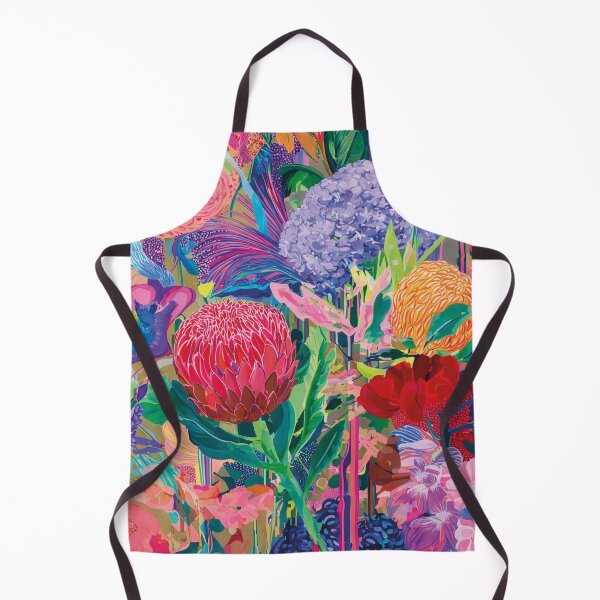 Item preview, Vibrant Floral Fantasy Painting designed and sold by FortuneAndFrame.