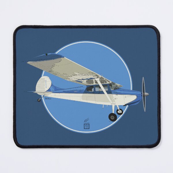 Item preview, Cessna 170B N9062A Aviation Illustration  designed and sold by GeraldSmithArt.
