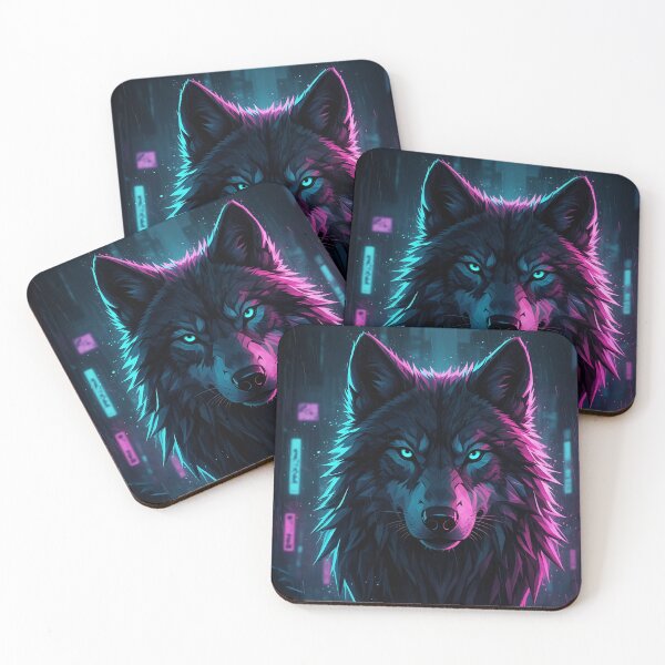 Item preview, Glowing Wolf designed and sold by Zazeyy.