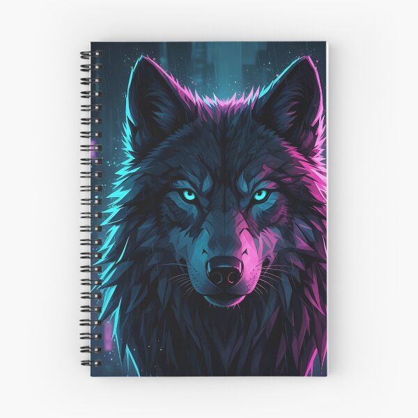 Item preview, Glowing Wolf designed and sold by Zazeyy.