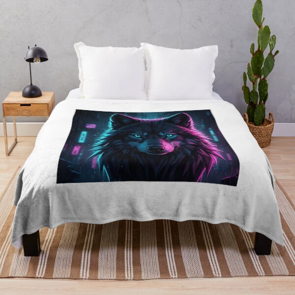 Item preview, Glowing Wolf designed and sold by Zazeyy.