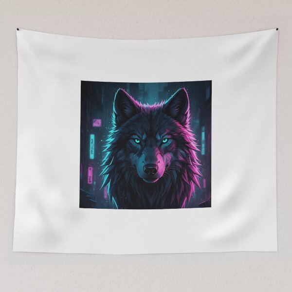 Item preview, Glowing Wolf designed and sold by Zazeyy.