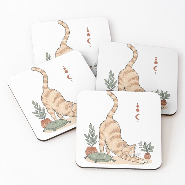 Item preview,  Stretching Cat Yoga  designed and sold by Pluto ⭐️.