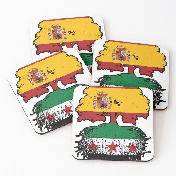 Item preview, Syrian Spanish Roots and Crown Tree designed and sold by FlagX.