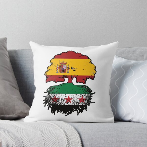 Item preview, Syrian Spanish Roots and Crown Tree designed and sold by FlagX.