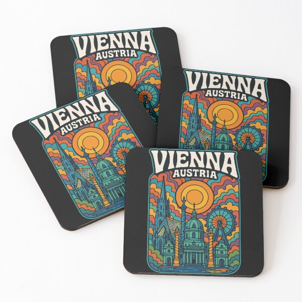 Item preview, Vienna Austria Trippy Art designed and sold by TomFrontierArt.