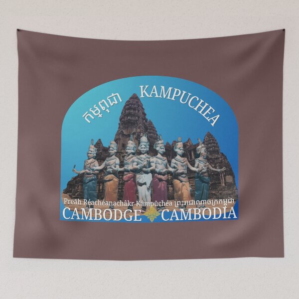Item preview, Angkor Wat Kampuchea Cambodia designed and sold by Linklandiya.