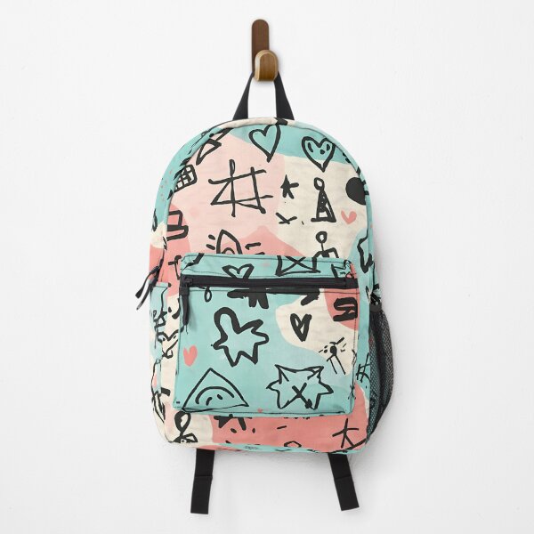Item preview, Floating Doodle Symbols Pattern designed and sold by ShopSpire.