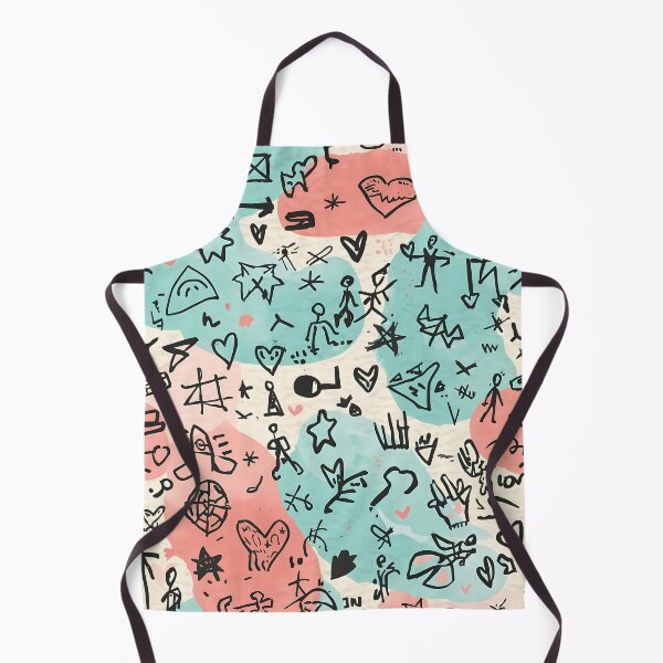 Item preview, Floating Doodle Symbols Pattern designed and sold by ShopSpire.