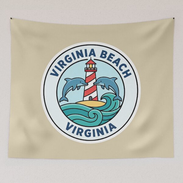 Item preview, Virginia Beach, Virginia designed and sold by Pixel-Lair.