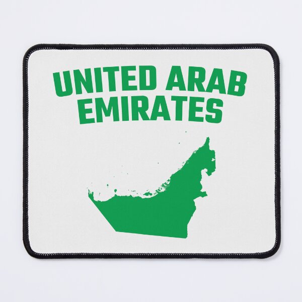 Item preview, United Arab Emirates | UAE Pride Emerald Map Design designed and sold by mashmosh.