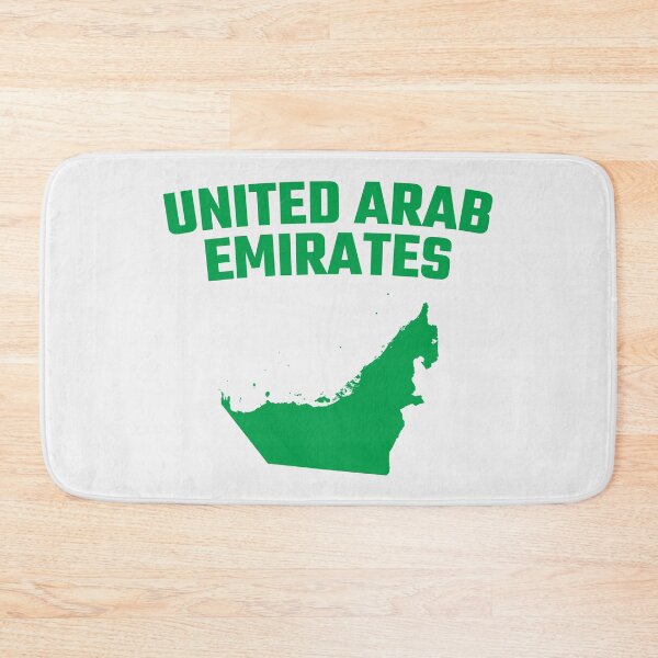 Item preview, United Arab Emirates | UAE Pride Emerald Map Design designed and sold by mashmosh.