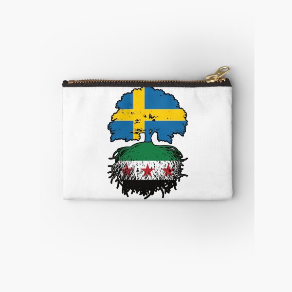 Item preview, Syrian Swedish Roots and Crown Tree designed and sold by FlagX.