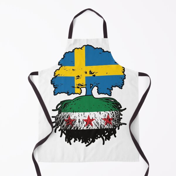 Item preview, Syrian Swedish Roots and Crown Tree designed and sold by FlagX.