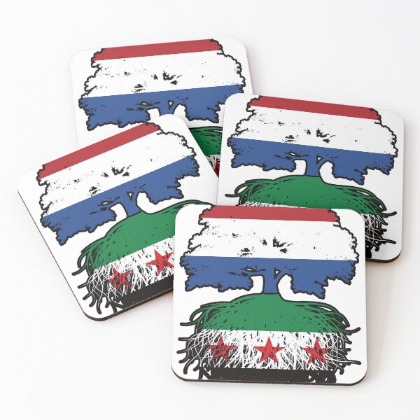 Item preview, Syrian Dutch Roots and Crown Tree designed and sold by FlagX.