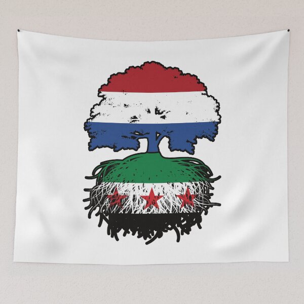 Item preview, Syrian Dutch Roots and Crown Tree designed and sold by FlagX.